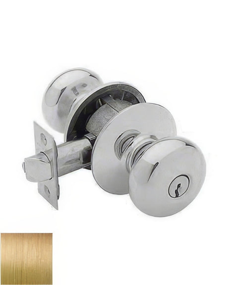 Schlage A70PPLY612 Plymouth classroom door knob, additional view