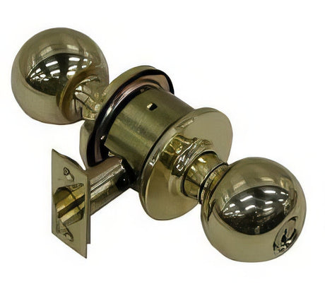 Schlage A80PORB605 Orbit storeroom door knob, additional view