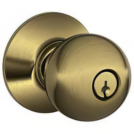Schlage A80PORB606 Orbit storeroom door knob, additional view