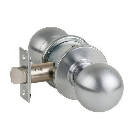 Schlage A80PORB626 Orbit storeroom door knob, additional view