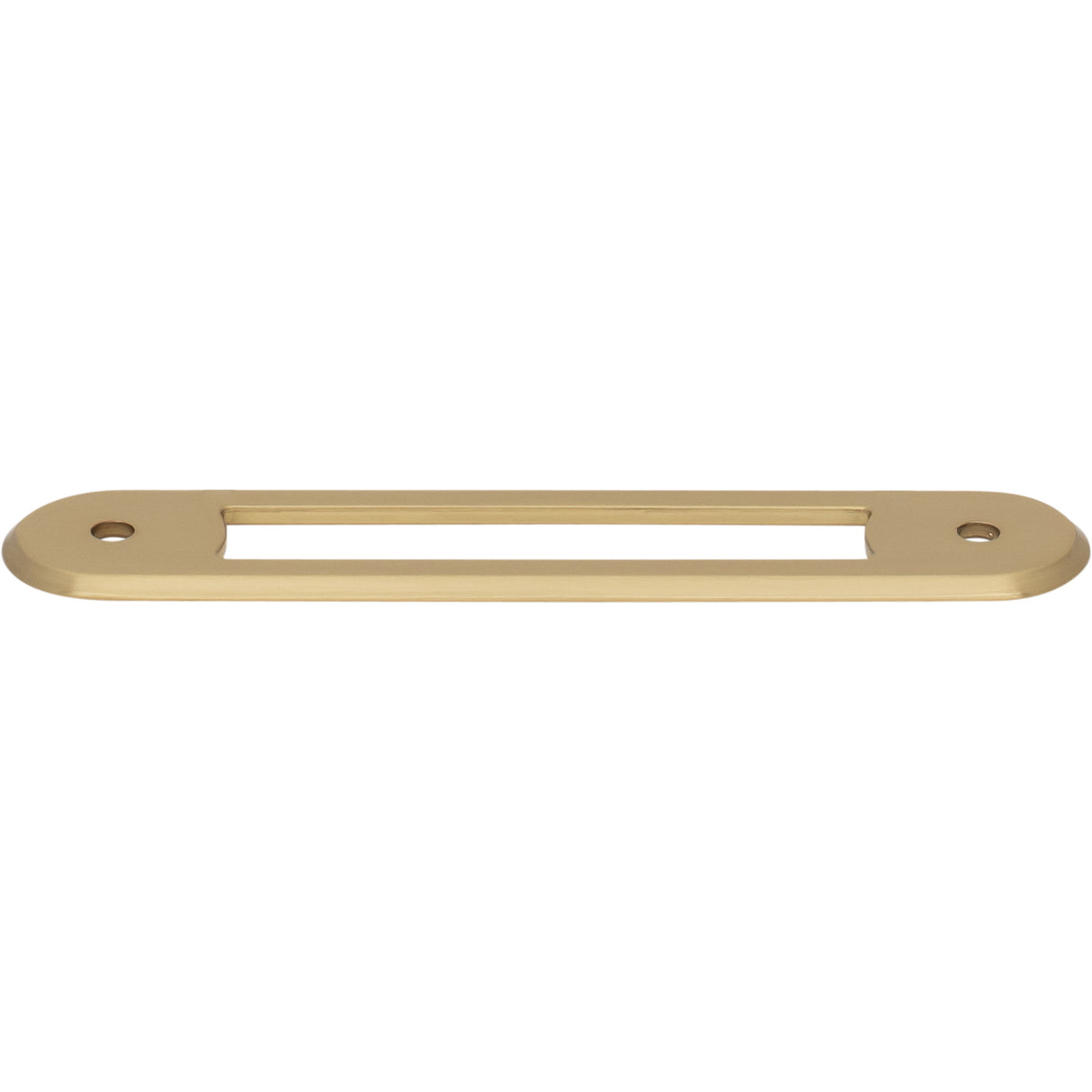 Top Knobs TK3352HB Brockwell 3 3/4" Center to Center Pull Backplate Honey Bronze