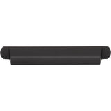 Top Knobs TK3363BLK Cressing 6 5/16" Center to Center Cup/Bin Pull Flat Black