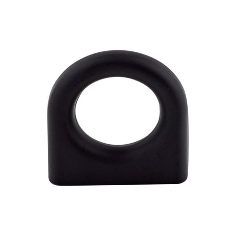 Top Knobs M560 Ring 5/8" Center to Center Round Knob Flat Black