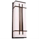 Access Lighting 20100LEDDMG-BRZ/ACR Tuxedo LED Outdoor Wall Light Bronze