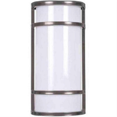 Access Lighting 20105LEDMG-SAT/ACR Cove LED Outdoor Wall Light Satin