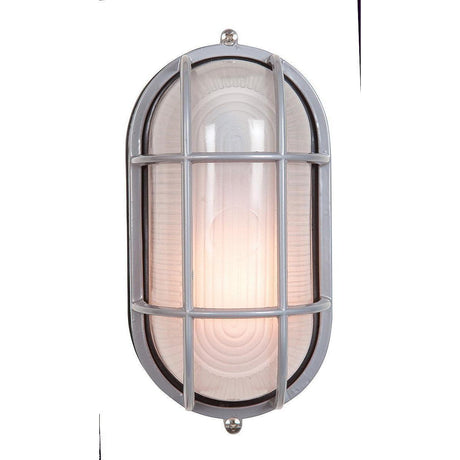 Access Lighting 20290-SAT/FST Nauticus Outdoor Wall Sconce Satin / Frosted