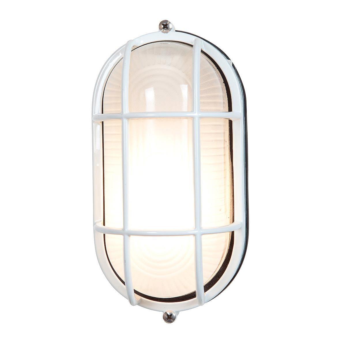 Access Lighting 20290-WH/FST Nauticus Outdoor Wall Sconce White / Frosted