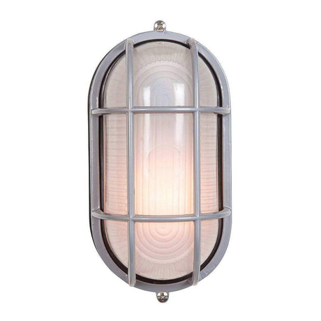 Access Lighting 20292-SAT/FST Nauticus Outdoor Wall Sconce Satin / Frosted