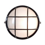 Access Lighting 20294-BL/FST Nauticus Outdoor Wall Sconce Black / Frosted