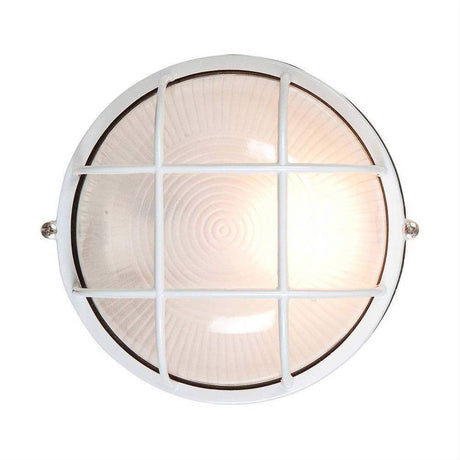 Access Lighting 20294-WH/FST Nauticus Outdoor Wall Sconce White / Frosted