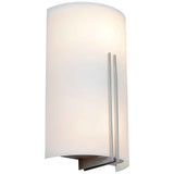 Access Lighting 20446LEDDLP-BS/WHT Prong Brushed Steel
