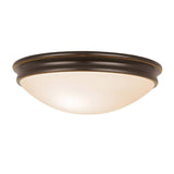 Access Lighting 20726-ORB/OPL Atom Flushmount Light Oil Rubbed Bronze / Opal