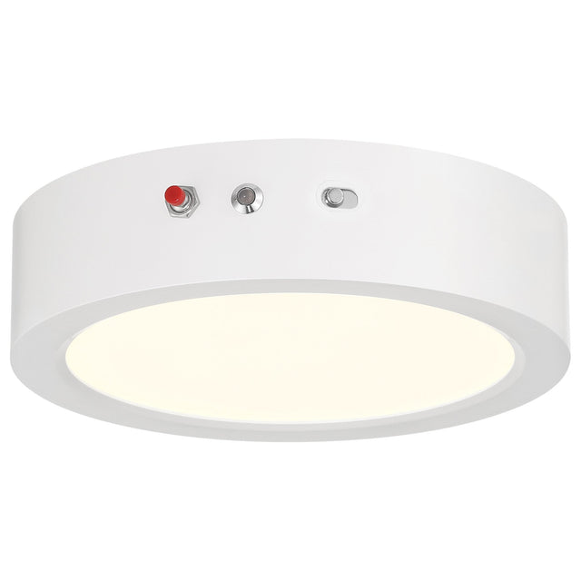 Access Lighting 20881LEDCSEM-WH/ACR Slim Color Selectable Emergency Battery Backup White