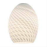Access Lighting 23123-WHTFB FireBird Ostrich Pendant Glass Shade White Fire Bird