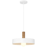 Access Lighting 23798-WH/WGN Slate White with Wood Grain