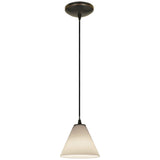 Access Lighting 28004-3C-ORB/WHT Martini Oil Rubbed Bronze White