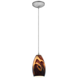 Access Lighting 28012-3C-BS/ICA Champagne Brushed Steel Inca