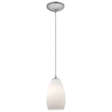 Access Lighting 28012-3C-BS/OPL Champagne Brushed Steel Opal