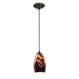 Access Lighting 28012-3C-ORB/ICA Champagne Oil Rubbed Bronze Inca