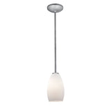 Access Lighting 28012-3R-BS/OPL Champagne Brushed Steel Opal