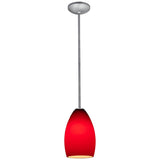 Access Lighting 28012-3R-BS/RED Champagne Brushed Steel