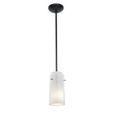 Access Lighting 28033-3R-ORB/CLOP Glass`n Glass Cylinder Oil Rubbed Bronze Clear Opal
