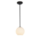 Access Lighting 28085-3R-ORB/WHTLN Japanese Lantern Oil Rubbed Bronze