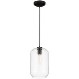 Access Lighting 29010LEDDLP-BL/CLR Clarity Black Clear