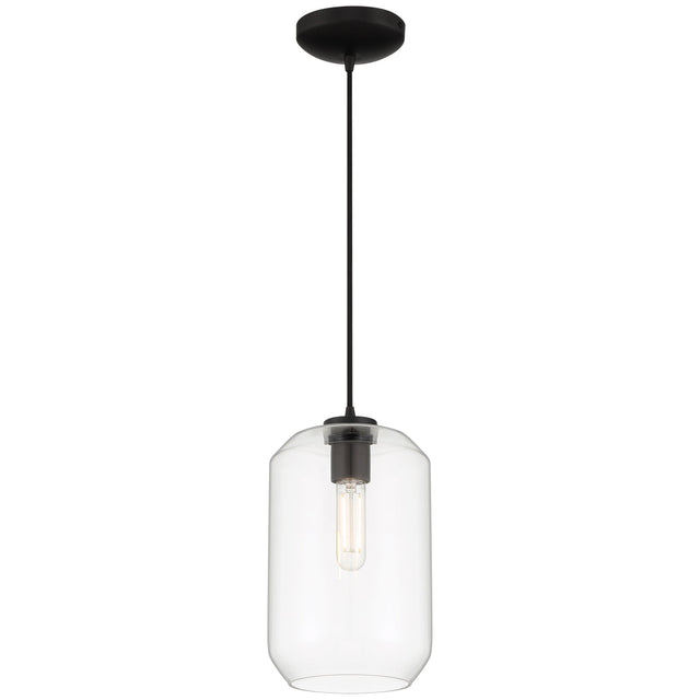 Access Lighting 29010LEDDLP-BL/CLR Clarity Black Clear