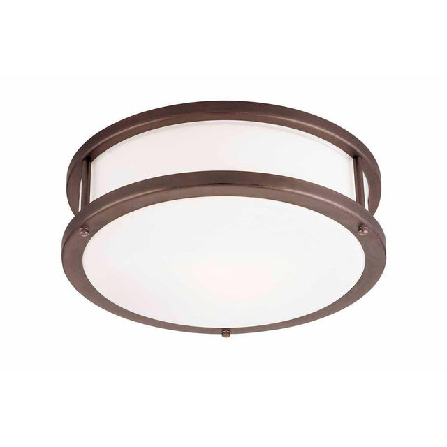 Access Lighting 50080-BRZ/OPL Conga Flushmount Light Bronze / Opal