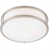Access Lighting 50080LEDDLP-BS/OPL Conga LED Flushmount Brushed Steel