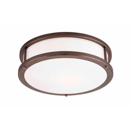 Access Lighting 50081-BRZ/OPL Conga Flushmount Light Bronze / Opal