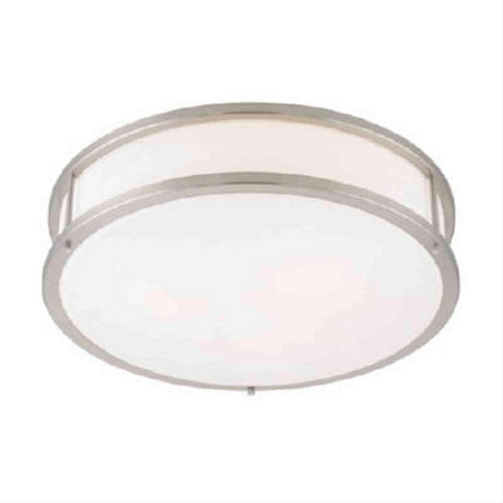 Access Lighting 50081LEDDLP-BS/OPL Conga LED Flushmount Brushed Steel