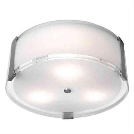Access Lighting 50120LEDDLP-BS/OPL Tara LED Flushmount Brushed Steel