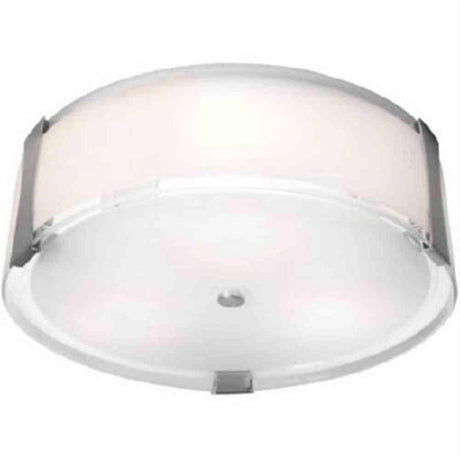 Access Lighting 50121LEDDLP-BS/OPL Tara LED Flushmount Brushed Steel