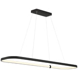 Access Lighting 50948LEDD-MBL/ACR Ravello Matte Black