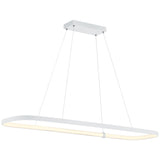 Access Lighting 50948LEDD-MWH/ACR Ravello Matte White