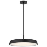 Access Lighting 50977LEDDCS-MBL/WHT Tallinn Matte Black