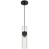 Access Lighting 52009LEDDLP-MBL/CLR 52009 Nash Matte Black