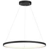 Access Lighting 52068LEDD-MBL/ACR Anello Matte Black