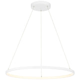 Access Lighting 52069LEDD-MWH/ACR Anello Matte White