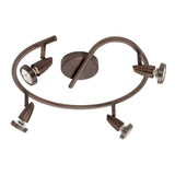 Access Lighting 52222-BRZ Mirage Spiral Spotlight/Semi Flush Ceiling Light Bronze