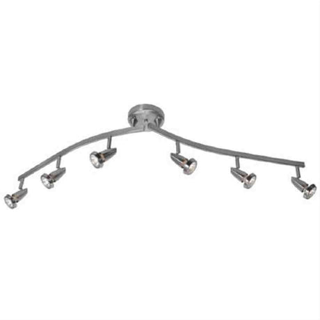 Access Lighting 52226LEDDLP-BS Mirage LED Semi-Flush Brushed Steel