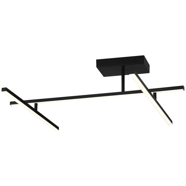 Access Lighting 63078LEDD-MBL/ACR Duo Matte Black