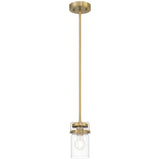 Access Lighting 63080-BG/CLR Shelby Brushed Gold