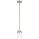 Access Lighting 63080-BS/CLR Shelby Brushed Steel