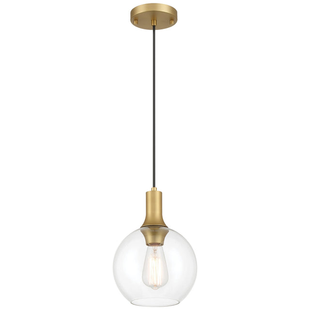 Access Lighting 63090-ABB/CLR Chantelle Antique Brushed Brass
