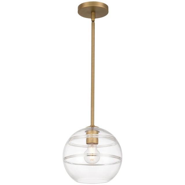 Access Lighting 63092-ABB/CRB Swirl Antique Brushed Brass
