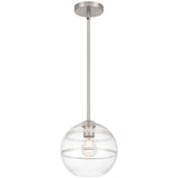 Access Lighting 63092-BS/CRB Swirl Brushed Steel