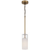 Access Lighting 63094-ABB/CFR Ole' Antique Brushed Brass